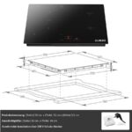 Kb Elements ELK60PB1 – Induktionskochfeld (autark), 4 Kochzonen, 59 cm, 3500 W – Bild 7