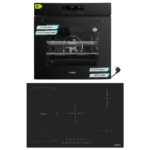 Kb Elements ELK75DV1/ELK105PF – Einbau Backofen Set, 65 l, 5 Kochzonen, Energieeffizienzklasse A+