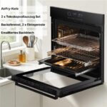 Kb Elements ELK75DV2/ELK105PF – Einbau Backofen Set, 65 l, 5 Kochzonen, Energieeffizienzklasse A+ – Bild 3