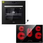 Kb Elements ELK75DV2/ELK77CR1 – Einbau Backofen Set, 65 l, 5 Kochzonen, Energieeffizienzklasse A+
