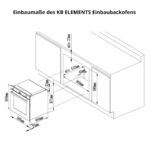 Kb Elements ELK75DV2/ELK77CR1 – Einbau Backofen Set, 65 l, 5 Kochzonen, Energieeffizienzklasse A+ – Bild 8