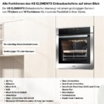 Kb Elements ELK75DV3/ELK77CR1 – Herdset, 65 l, 5 Kochzonen, Energieeffizienzklasse A+ – Bild 2