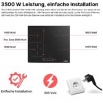 Kb Elements ELK75EV2/112AS – Einbau Backofen Set, 64 l, 4 Kochzonen, Energieeffizienzklasse A+ – Bild 10