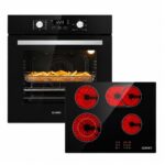 Kb Elements ELK75EV2/60CR1 – Einbau Backofen Set, 65 l, 4 Kochzonen, Energieeffizienzklasse A+