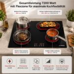Kb Elements ELK75EV2/60CR1 – Einbau Backofen Set, 65 l, 4 Kochzonen, Energieeffizienzklasse A+ – Bild 11
