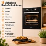 Kb Elements ELK75EV2/60CR1 – Einbau Backofen Set, 65 l, 4 Kochzonen, Energieeffizienzklasse A+ – Bild 2