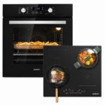 Kb Elements ELK75EV2/ELK111AS – Einbau Backofen Set, 65 l, 4 Kochzonen, Energieeffizienzklasse A+