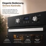Kb Elements ELK75EV2/ELK111AS – Einbau Backofen Set, 65 l, 4 Kochzonen, Energieeffizienzklasse A+ – Bild 6