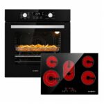 Kb Elements ELK75EV2/ELK77CR1 – Einbau Backofen Set, 65 l, 5 Kochzonen, Energieeffizienzklasse A+
