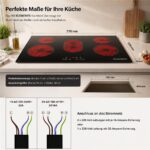 Kb Elements ELK75EV2/ELK77CR1 – Einbau Backofen Set, 65 l, 5 Kochzonen, Energieeffizienzklasse A+ – Bild 7