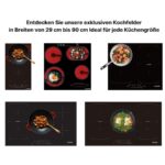 Kb Elements ELK77CR1 ceramic hob – Glaskeramik-Kochfeld (autark), 5 Kochzonen, 77 cm, 8400 W – Bild 10