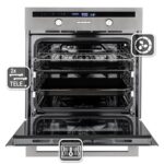 KKT KOLBE Backofen und Induktionskochfeld SET8013IH77FZ – Einbauherdset, 70 l, 5 Kochzonen, Energieeffizienzklasse A – Bild 5