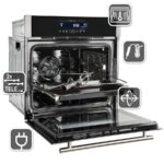 KKT KOLBE Backofen und Induktionskochfeld SET8016IH77FZ – Einbauherdset, 70 l, 5 Kochzonen, Energieeffizienzklasse A – Bild 4