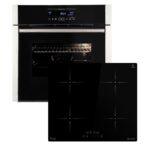 KKT KOLBE Backofen und Induktionskochfeld SET8016IH859RL – Einbauherdset, 70 l, 4 Kochzonen, Energieeffizienzklasse A