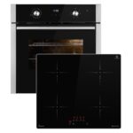 KKT KOLBE Backofen und Induktionskochfeld SET8810IH859ED – Einbauherdset, 70 l, 4 Kochzonen, Energieeffizienzklasse A+