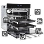 KKT KOLBE Backofen und Kochfeld SET8019CH59RL – Einbauherdset, 72 l, 4 Kochzonen, Energieeffizienzklasse A++ – Bild 3