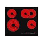 KKT KOLBE Backofen und Kochfeld SET8805CH59AL – Einbauherdset, 70 l, 4 Kochzonen, Energieeffizienzklasse A+ – Bild 8