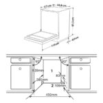 KKT KOLBE DW4504ED – Geschirrspüler, Energieeffizienzklasse E, 45 cm – Bild 7
