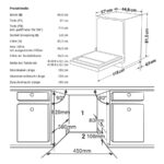 KKT KOLBE DW4504ED – Geschirrspüler, Energieeffizienzklasse E, 45 cm – Bild 8