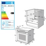 KKT KOLBE Elektroherd EB8019EDP – Einbaubackofen, 72 l, Energieeffizienzklasse A++ – Bild 9