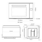 KKT KOLBE Elektroherd EB9105ED – Einbaubackofen, 96 l, Energieeffizienzklasse A – Bild 8