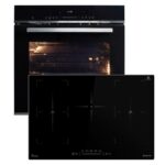 KKT KOLBE Four et Plaque Induction SET8017IH77FZ – Einbauherd-Set, 72 l, 5 Kochzonen, Energieeffizienzklasse A++