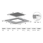 KKT KOLBE IH85901FZ – Induktionskochfeld (autark), 4 Kochzonen, 59 cm, 8200 W – Bild 8