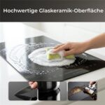 Klamer 30 Flexi Induktions-Glaskeramikplatten – Induktionskochfeld (autark), 2 Kochzonen, 52 cm – Bild 4