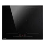 Klamer 60 Flexi Induktions-Glaskeramikplatten – Induktionskochfeld (autark), 4 Kochzonen, 59 cm