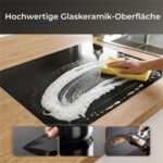 Klamer 60 Flexi Induktions-Glaskeramikplatten – Induktionskochfeld (autark), 4 Kochzonen, 59 cm – Bild 4