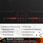 Klamer 60 Flexi Induktions-Glaskeramikplatten – Induktionskochfeld (autark), 4 Kochzonen, 59 cm – Bild 8