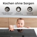 Klamer 90 Flexi Induktions-Glaskeramikplatten – Induktionskochfeld (autark), 4 Kochzonen, 90 cm – Bild 5