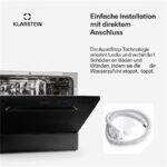 Klarstein Amazonia 6 – Tischgeschirrgespüler, 6 Maßgedecke, Energieeffizienzklasse F, 55 cm – Bild 4