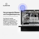 Klarstein Amazonia 6 – Tischgeschirrgespüler, 6 Maßgedecke, Energieeffizienzklasse F, 55 cm – Bild 5