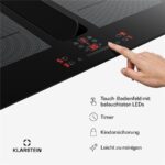 Klarstein ChefFusion 60 – Glaskeramik-Kochfeld, 60 cm – Bild 3