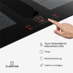 Klarstein ChefFusion 70 – Glaskeramik-Kochfeld, 4 Kochzonen, 70 cm – Bild 3