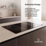Klarstein ChefFusion 80 – Glaskeramik-Kochfeld, 4 Kochzonen, 80 cm – Bild 2