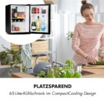 Klarstein Cool Kid Minibar – Mini-Kühlschrank, Energieeffizienzklasse E – Bild 2