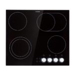 Klarstein EasyCook – Glaskeramik-Kochfeld (autark), 4 Kochzonen, 59 cm