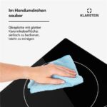 Klarstein EasyCook – Glaskeramik-Kochfeld (autark), 4 Kochzonen, 59 cm – Bild 5