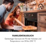 Klarstein Elizabeth – Backofen, 70 l, Energieeffizienzklasse A (Art.-Nr. 93904484) – Bild 3