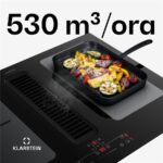 Klarstein Full House und Dunstabzugshaube – Induktionskochfeld (autark), 4 Kochzonen, 70 cm – Bild 4