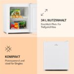 Klarstein Garfield Eco – Gefrierschrank, 34 l, Energieeffizienzklasse E – Bild 4