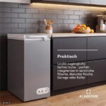 Klarstein Iceblokk – Gefriertruhe, Energieeffizienzklasse E – Bild 2