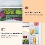 Klarstein Luminance Frost – Kühlschrank, Energieeffizienzklasse E – Bild 3
