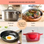 Klarstein MultiChef Kombi – Gaskochfeld (autark), 5 Kochzonen, 87 cm – Bild 7