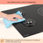 Klarstein MultiChef Kombi – Gaskochfeld (autark), 5 Kochzonen, 87 cm – Bild 8
