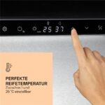 Klarstein Steakhouse Pro 233 Onyx – Kühlschrank, Energieeffizienzklasse B – Bild 4