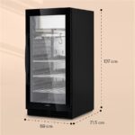 Klarstein Steakhouse Pro 233 Onyx – Kühlschrank, Energieeffizienzklasse B – Bild 8