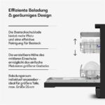 Klarstein Velaire – Geschirrspüler, Energieeffizienzklasse B, 45 cm – Bild 5